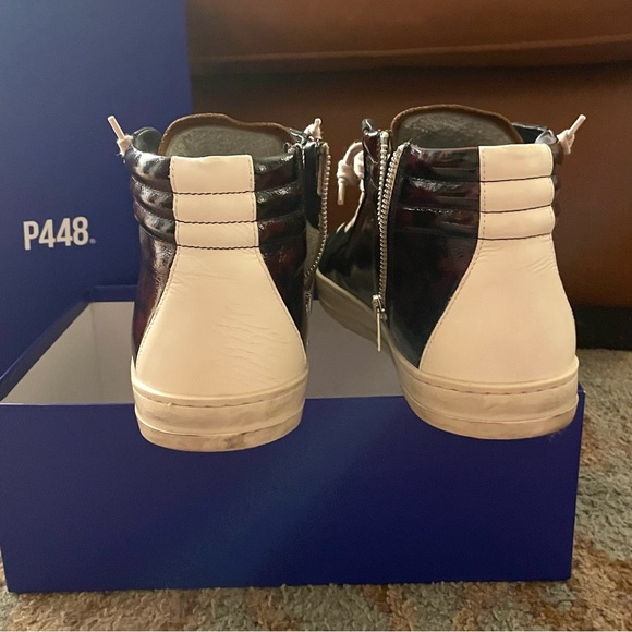 NEW P448 Skate High Top Sneaker sz 42, color: tortoise shell - Picture 10 of 12